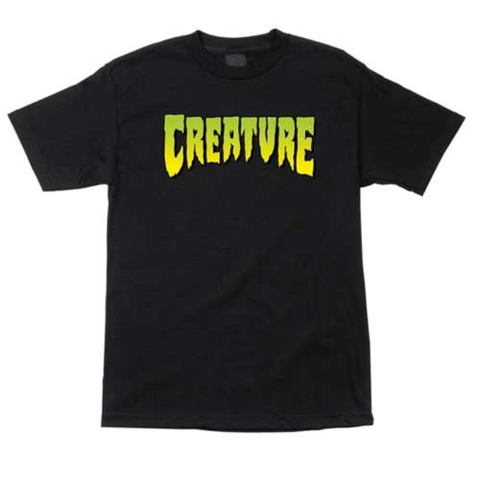 CREATURE LOGO S/S BLK S