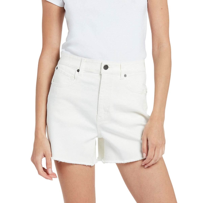VOLCOM STN STEP HIRISE SHRT W STAR WHITE 27