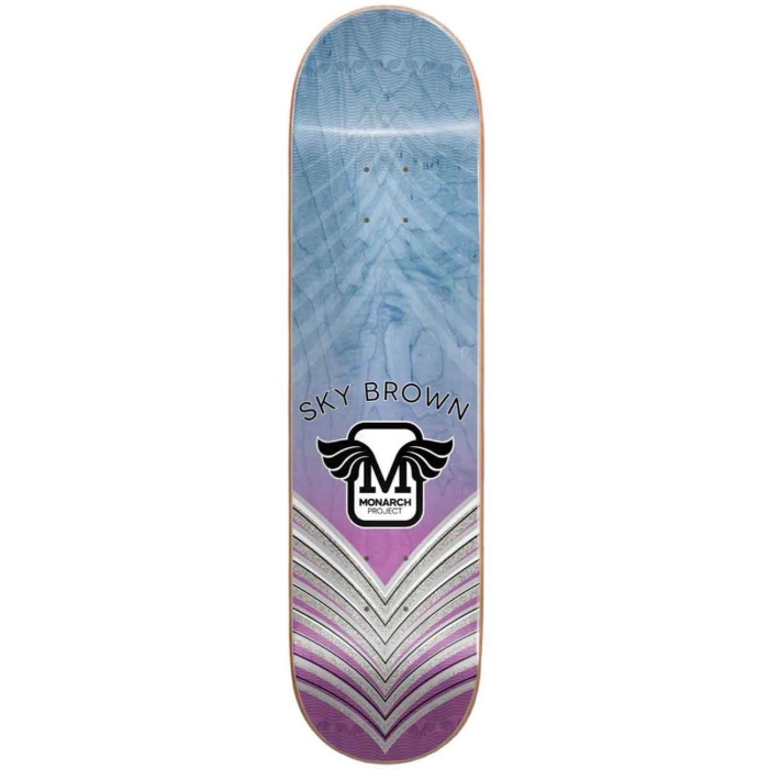 MONARCH PROJECT SKY HORUS GRADIENT R7 8.25" DECK SKY/BLUE 8.25"
