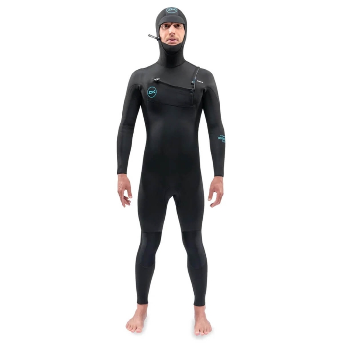 DAKINE MISSION CHEST ZIP HOODED 5/4/3MM BLACK L