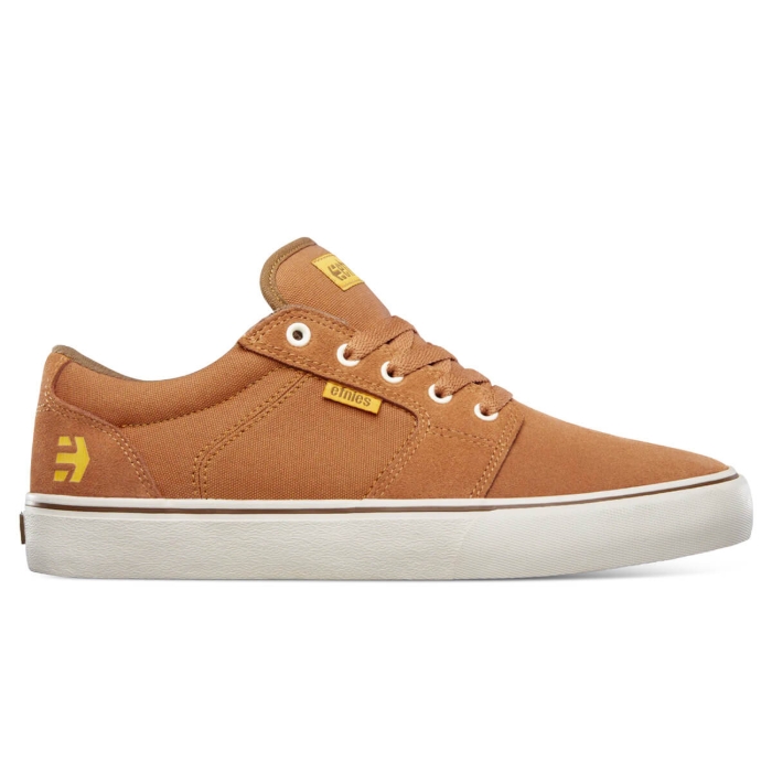 ETNIES BARGE LS BROWN/GOLD/YELLOW 41