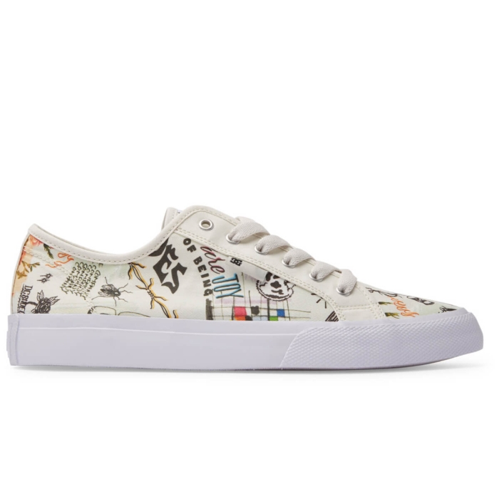 DC MANUAL TXSE WHITE/WHITE PRINT 46