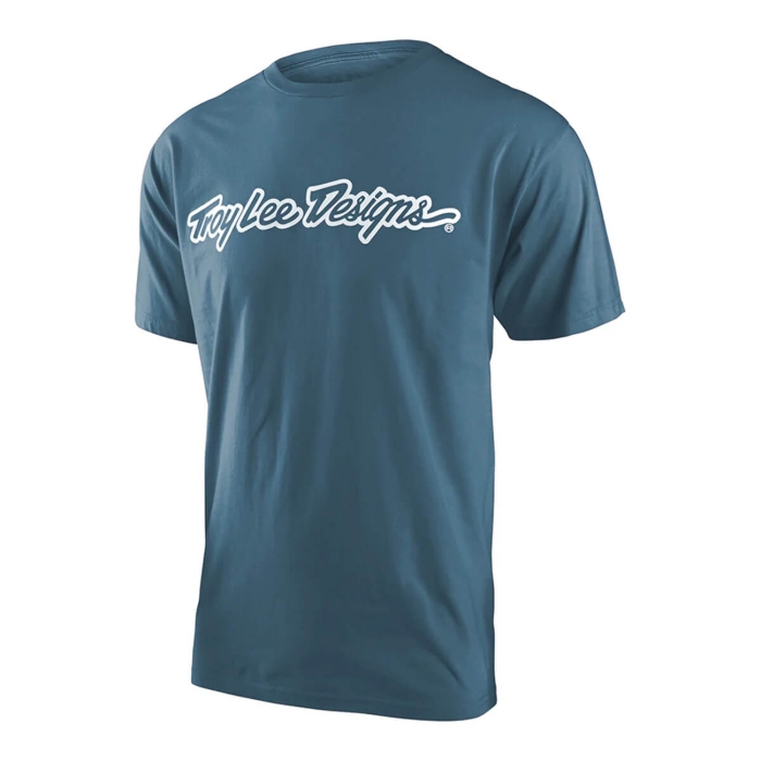 TROY LEE DESIGNS SIGNATURE T-SHIRT SLATE M
