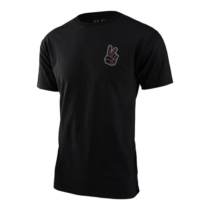 TROY LEE DESIGNS PEACE OUT T-SHIRT BLACK / GRAY M