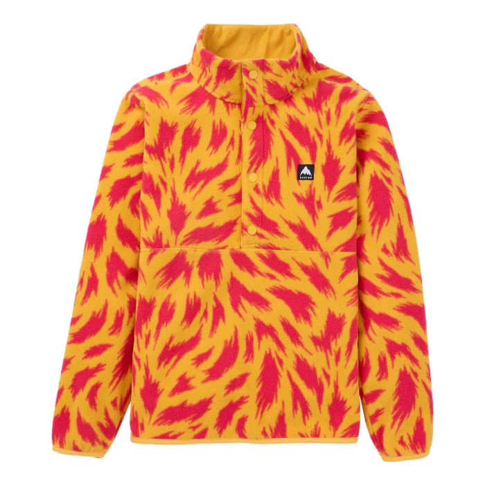 BURTON KIDS' CINDER ANORAK FUR GOLDENROD S