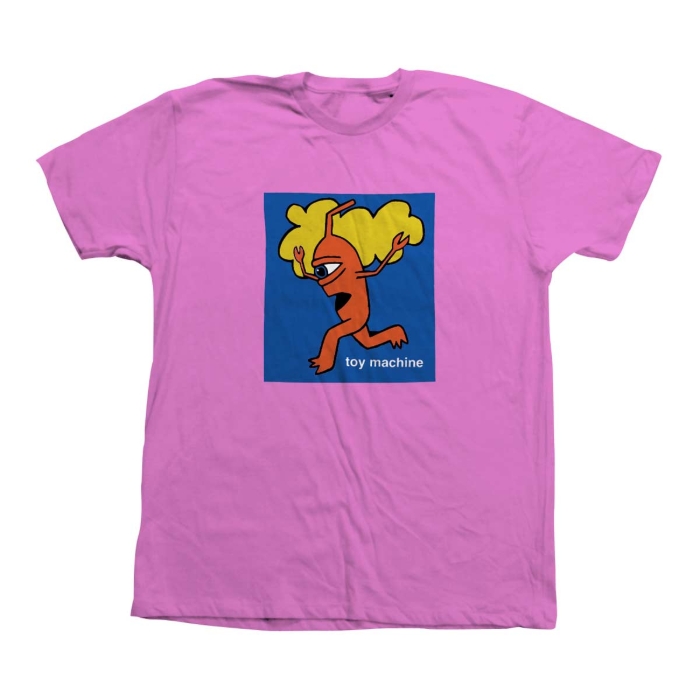 TOY MACHINE EARLY SECT T-SHIRT PINK M