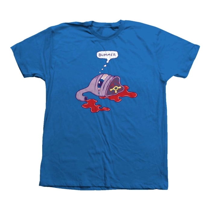 TOY MACHINE BUMMER T-SHIRT ROYAL M
