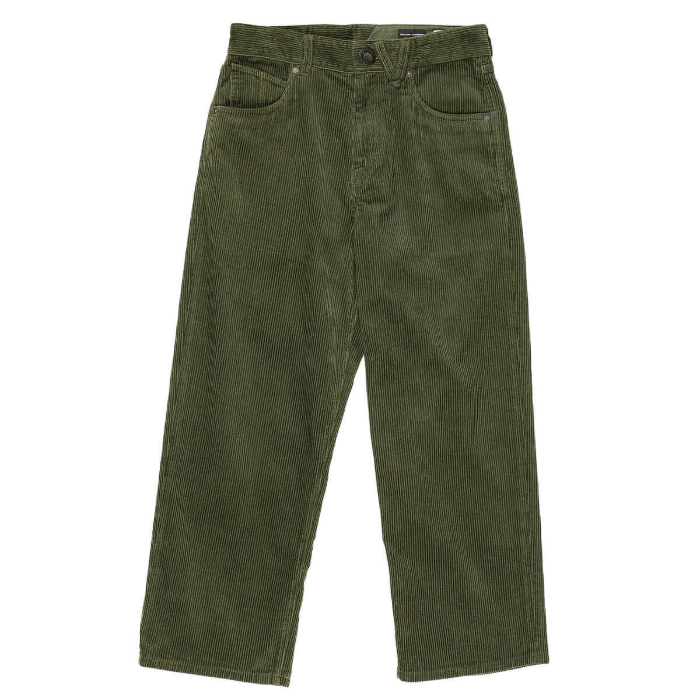 VOLCOM BILLOW CORD SQUADRON GREEN 28