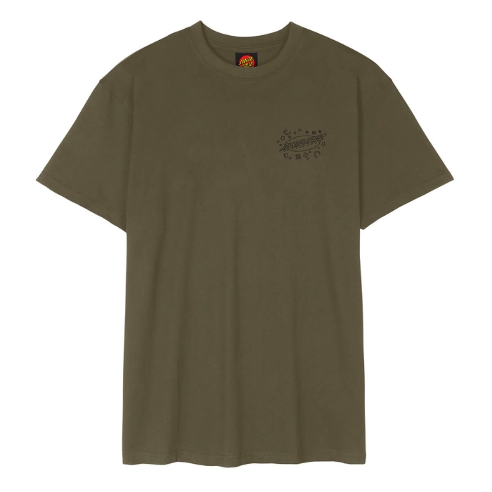 SANTA CRUZ WITCHDOCTOR MONO T-SHIRT UNIFORM GREEN XL