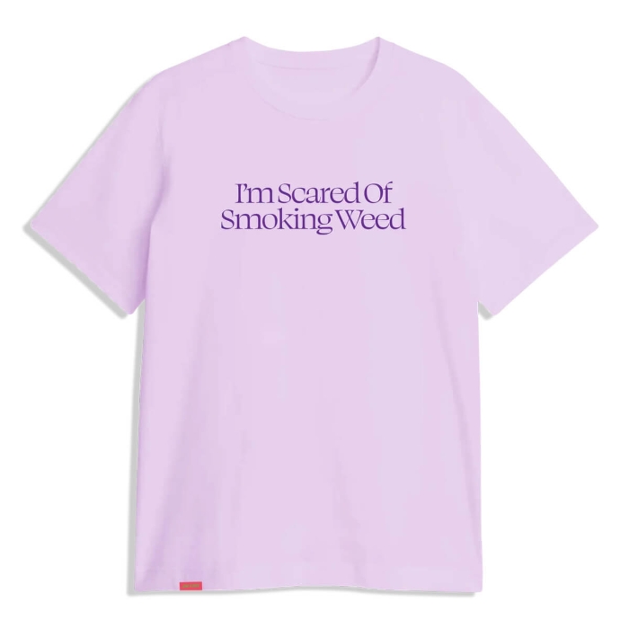 JACUZZI SCARED WEED S/S PREMIUM TEE LAVENDER S