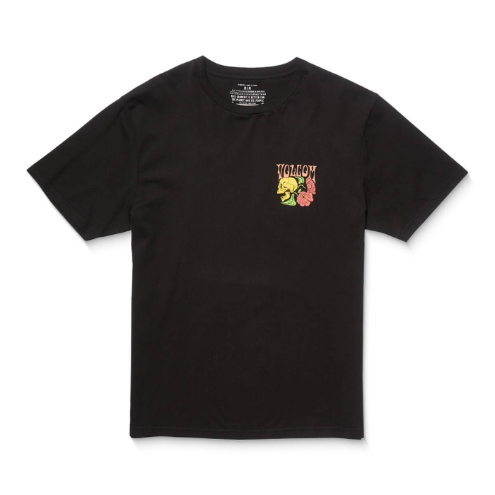 VOLCOM TOOFLOW T-SHIRT BLACK XL