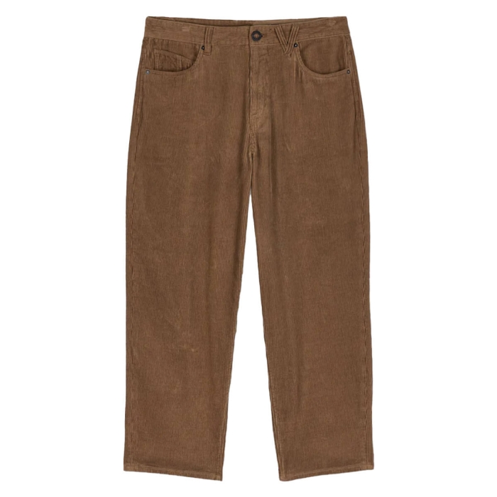 VOLCOM BILLOW TAPERED CORD PANT ERMINE 33