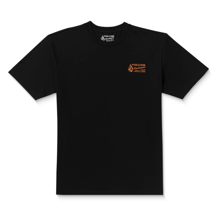 VOLCOM WORKWEAR T-SHIRT BLACK XL