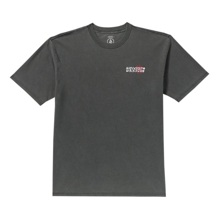 VOLCOM BRAIN MIX T-SHIRT STEALTH M