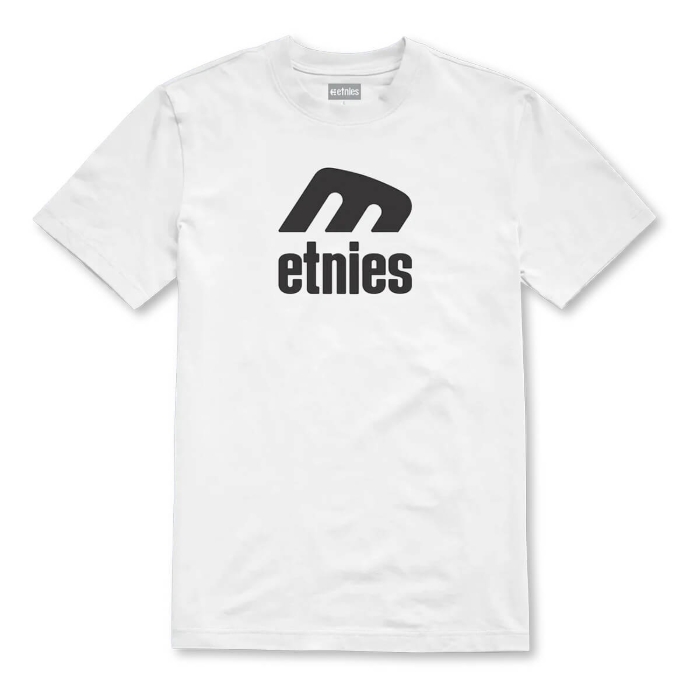 ETNIES ICON E T-SHIRT WHITE M