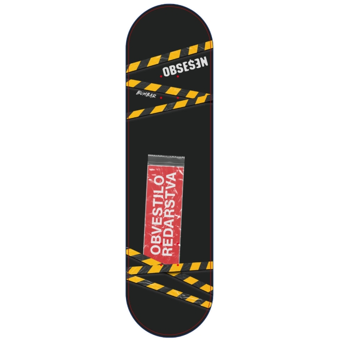 OBSESSION REDAR SM 8.25" DECK 8.25"