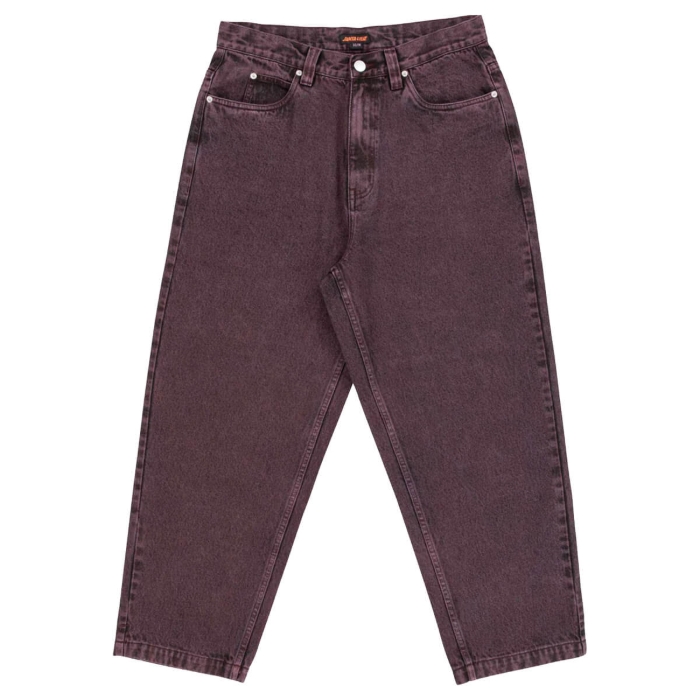 SANTA CRUZ BIG PANTS DARK CHERRY 34