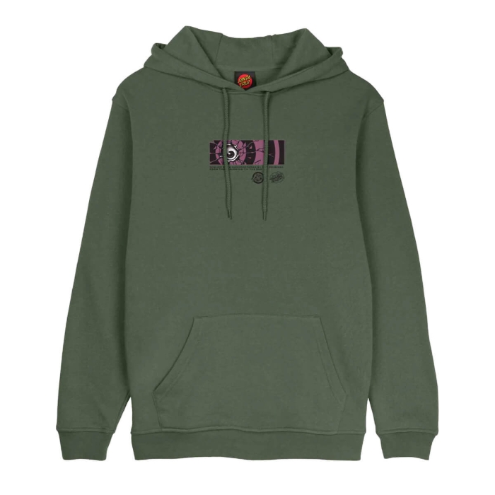 SANTA CRUZ ROSKOPP DISSECT STRIP HOOD DARK MOSS M