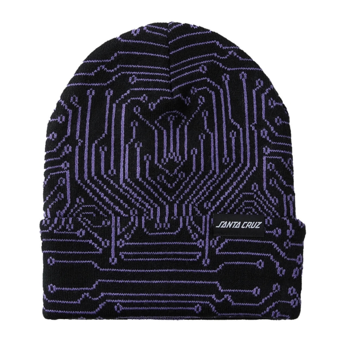 SANTA CRUZ CIRCUIT BEANIE BLACK UNI