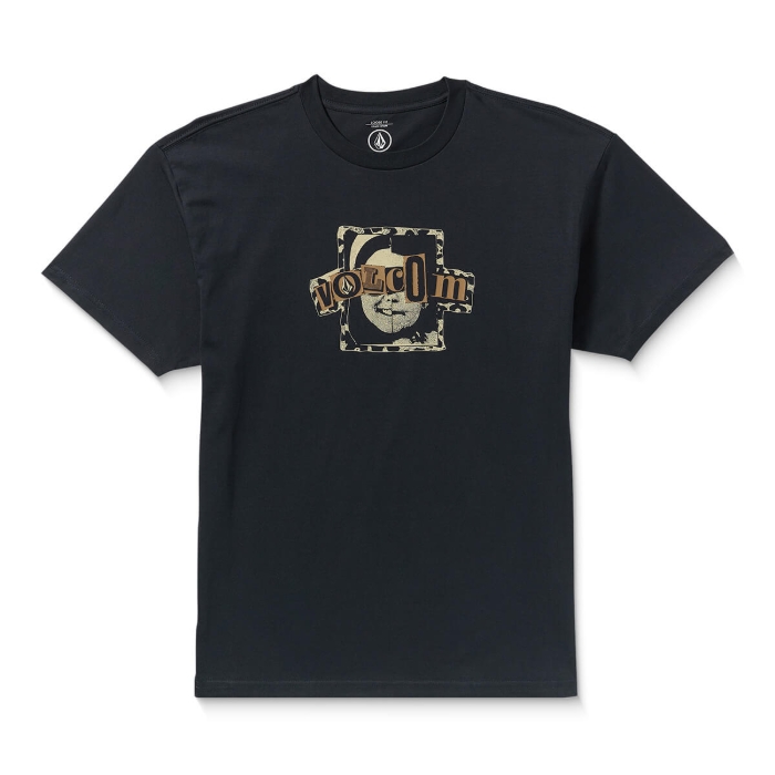 VOLCOM SNEER T-SHIRT ANTIQUE BLACK S