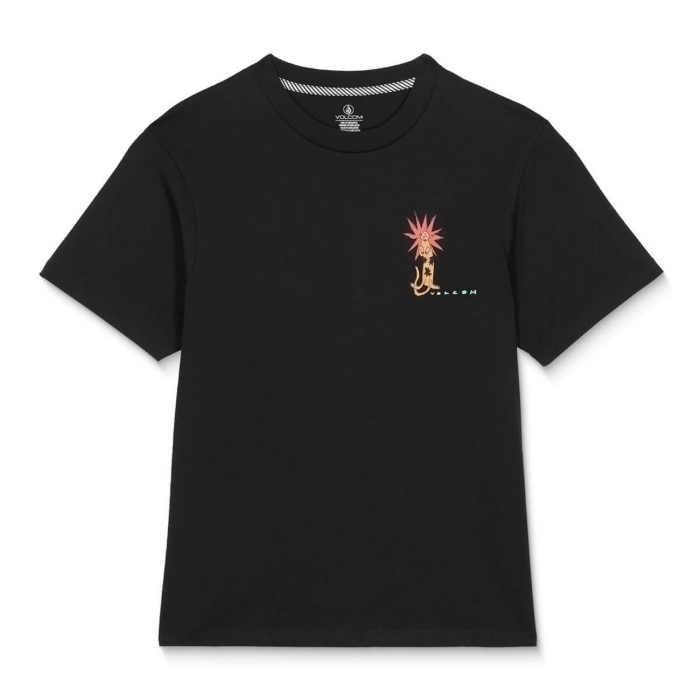 VOLCOM RADICAL DAZE UP TEE BLACK XS