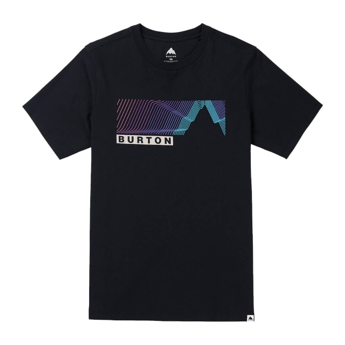 BURTON ELMORE T-SHIRT TRUE BLACK S
