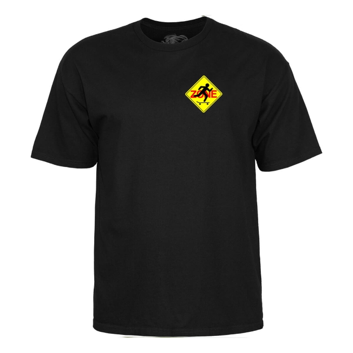POWELL SKATE ZONE T-SHIRT BLACK S