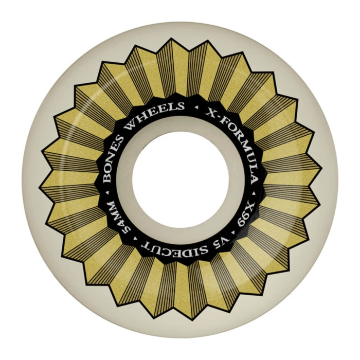 BONES XF SIDECUT 54MM V5 X-FORMULA 99A WHITE 54MM