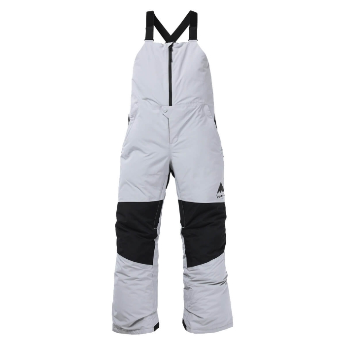 BURTON KIDS' SKYLAR 2L BIB PANTS SILVER SCONCE XL