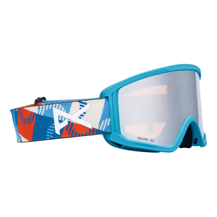 ANON TRACKER 2.0 + MFI® FACE MASK PATCHWORK | SILVER AMBER UNI
