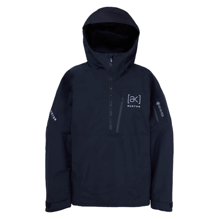 BURTON MEN'S [AK] VELOCITY GORE-TEX 2L ANORAK JACKET TRUE BLACK L