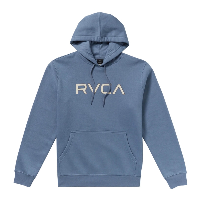 RVCA BIG STITCH HOODIE VINTAGE NAVY XL