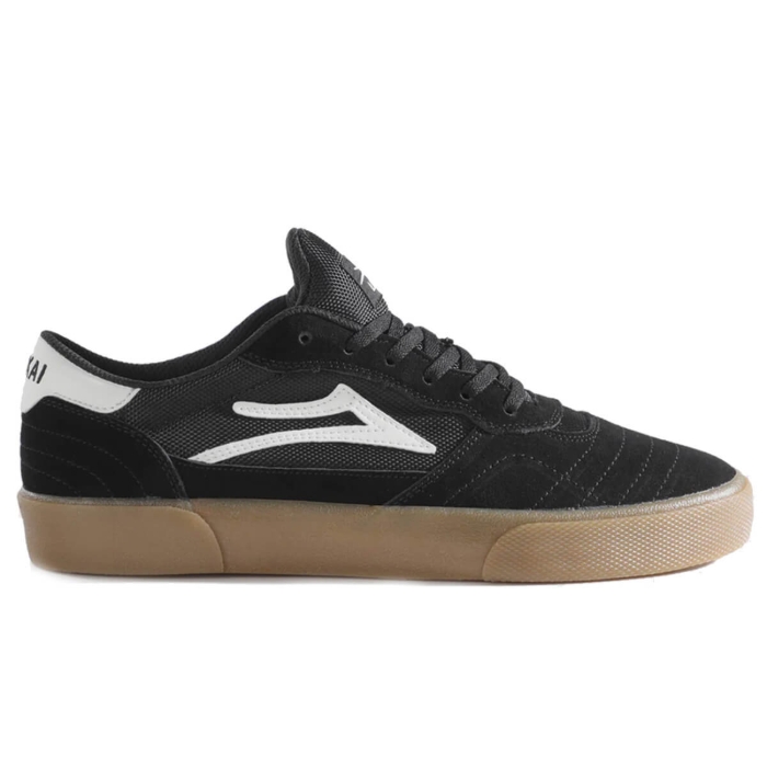 LAKAI CAMBRIDGE BLACK/GUM SUEDE 41