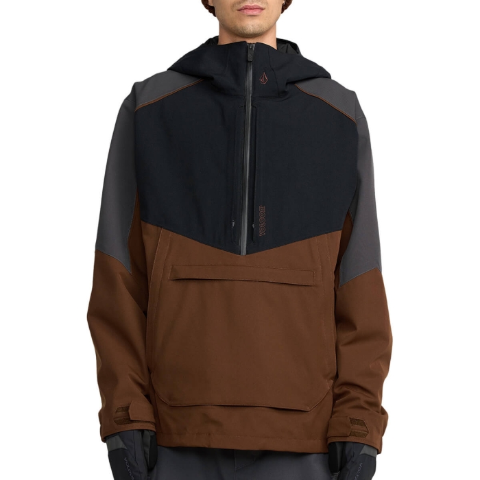 VOLCOM BRIGHTON PULLOVER BROWN L