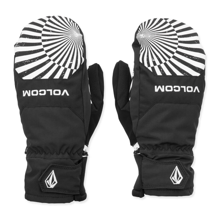 VOLCOM V.CO NYLE MITT BLACK PRINT S