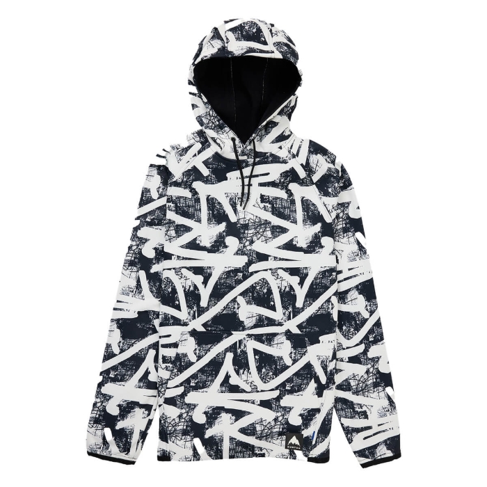 BURTON MEN'S CROWN WEATHERPROOF PULLOVER FLEECE CITY STREETS S