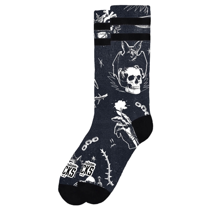 AMERICAN SOCKS DARK FANTASY MID HIGH MULTI S/M