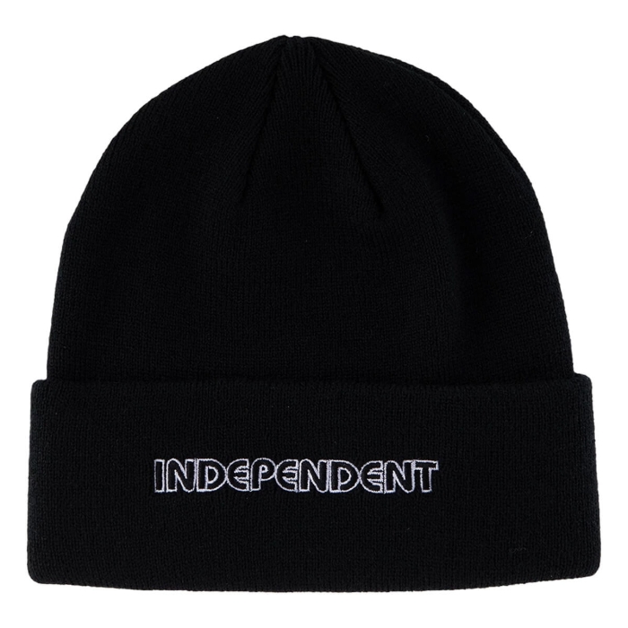 INDEPENDENT GROUNDWORK BEANIE BLACK UNI