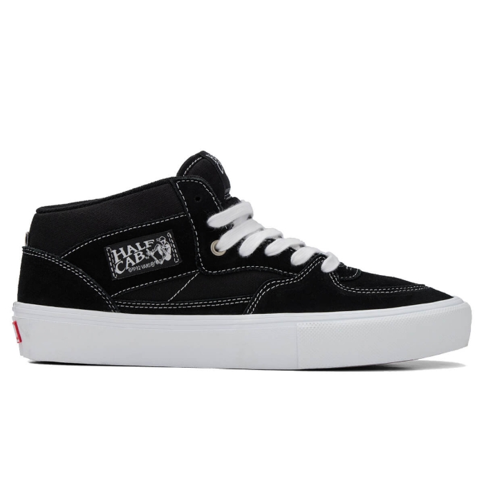 VANS SKATE HALF CAB BLACK/WHITE 47