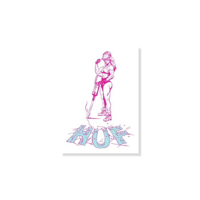 HUF JACKED STICKER MULTI UNI