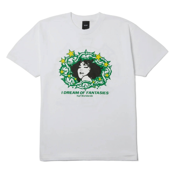 HUF FANTASIES T-SHIRT WHITE XL