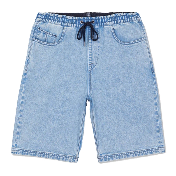 VOLCOM FREAZY DENIM EW SHORT 22" PALE AQUA L