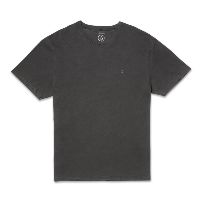 VOLCOM SOLID STONE EMB T-SHIRT BLACK L