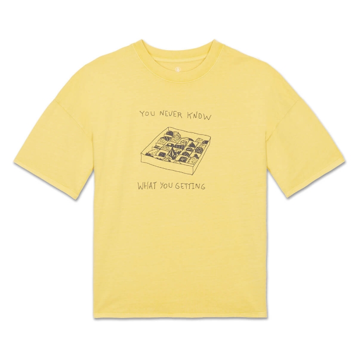 VOLCOM VOLTRIP T-SHIRT SUNBURST M