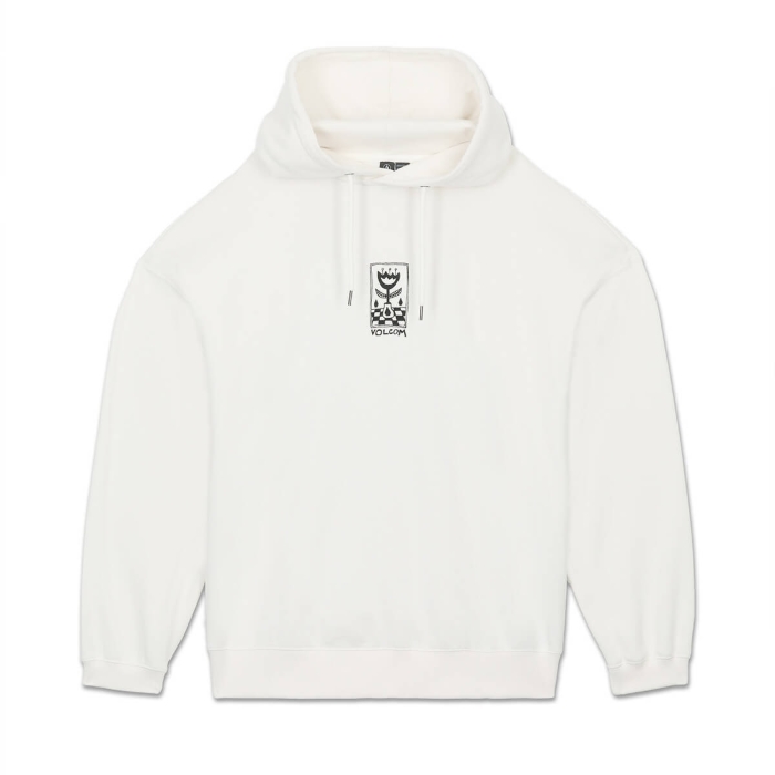 VOLCOM RADICAL DAZE UP HOODIE OFF WHITE M
