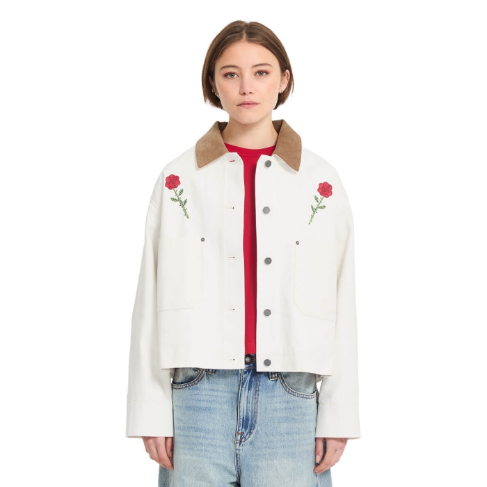 VOLCOM FA MICKEY MASON JKT OFF WHITE S