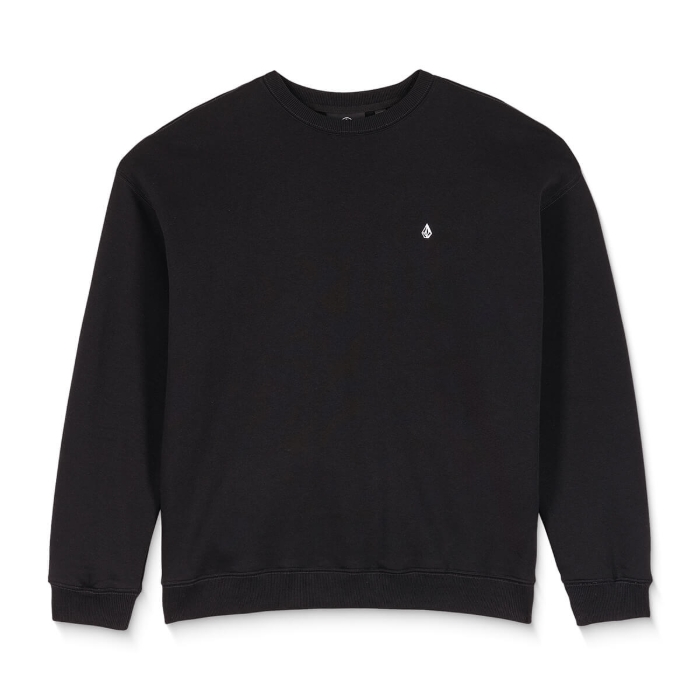 VOLCOM SINGLE STONE CREW BLACK S
