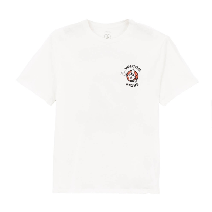 VOLCOM MISTE STONE T-SHIRT WHITE L
