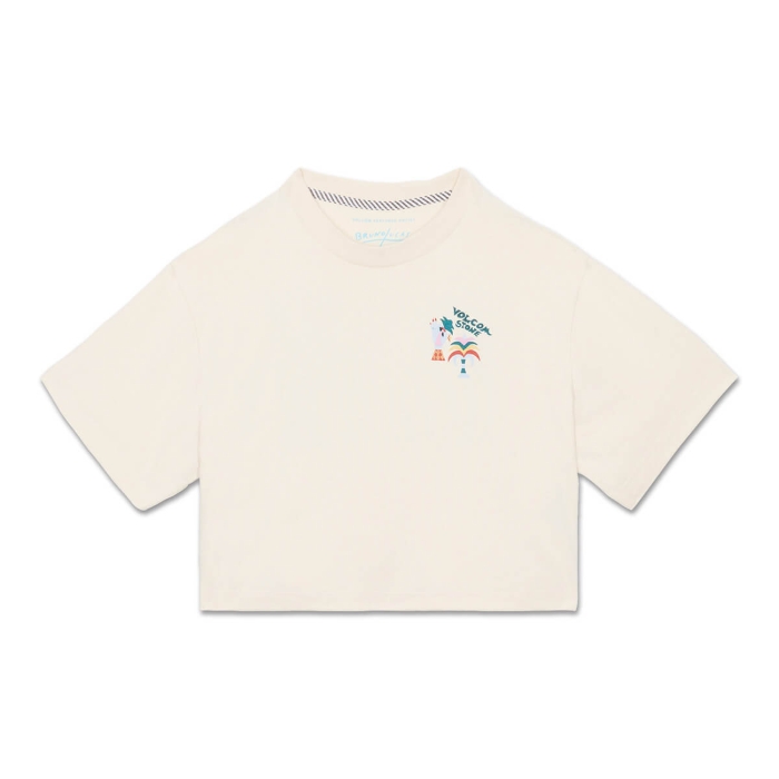 VOLCOM FA BRUNO LUCAS T-SHIRT VINTAGE WHITE M