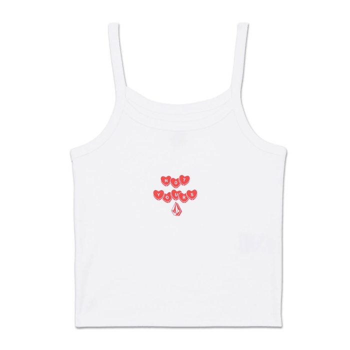 VOLCOM TRIPPIN TANK WHITE M